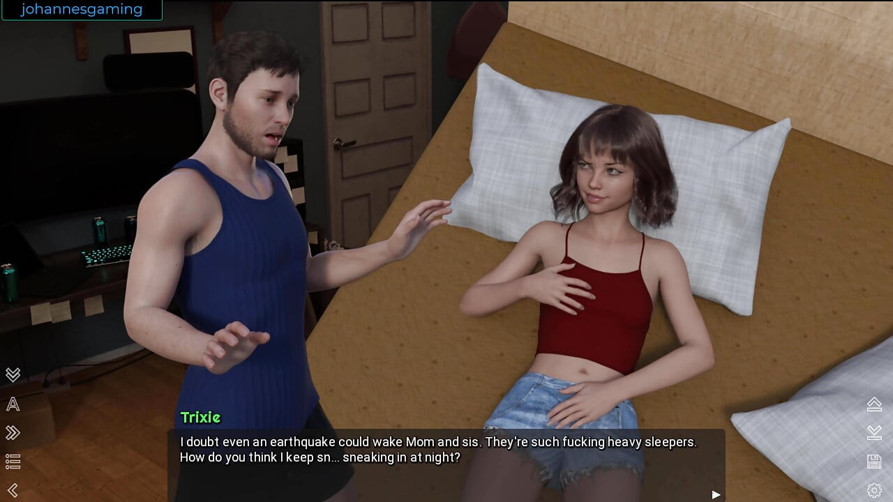 No place like home - she wants me to pay her to touch her boobs