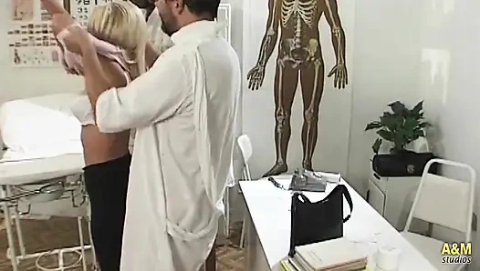 In this clinic, there are two lascivious doctors.