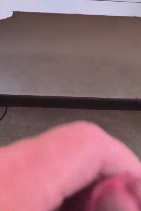 My Friend Is Sitting in the Chair and Playing with His Cock Means He Is Riding a Dildo