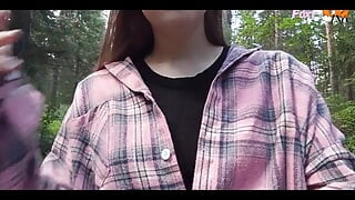 Risky Solo Nudity in the Forest