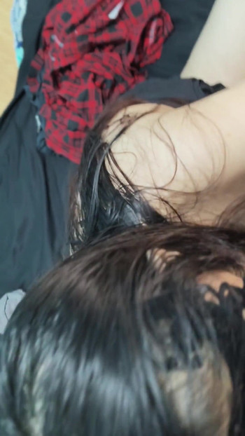 Must-see moment from "Young girl invites you to peck until you sigh"