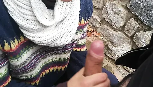 SEPONG KONTOL BERISIKO DI TAMAN UMUM JALANAN