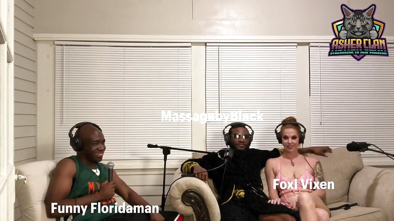 The Fox and the Hounds - Foxi Vixen Joins Mrflourish and Guys for Some Wild Adult Talk Podcast