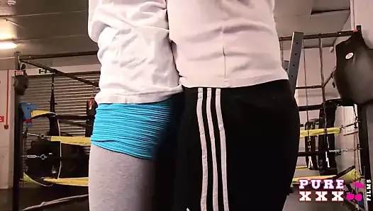 PURE XXX FILMS Banging busty gym student