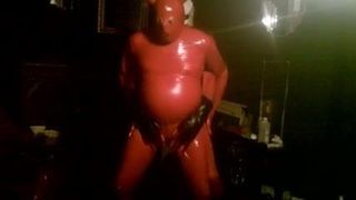 red devil fuck his rubber guy