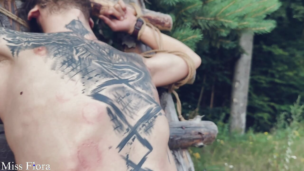 Biting the Festival Boy in the Woods with Snorfux & Goddess Yazmin
