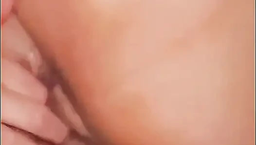 Blasting that pussy open and filling it with cum