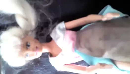 Barbie de cabello blanco 4