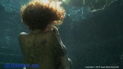 Горячий трах днем под водой