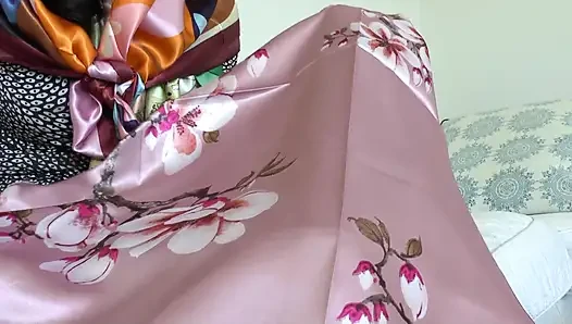 My Shiny Satin Scarves Will Turn You on! Lady Victoria Valente