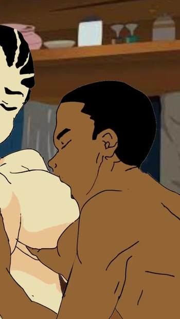 Spectacular moment from "Fucking the new African Housemaid When i travelled home to Africa"