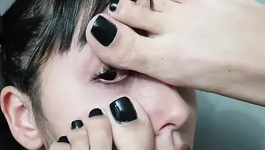 Fuß-dominanz von top-fußmädchen bruna