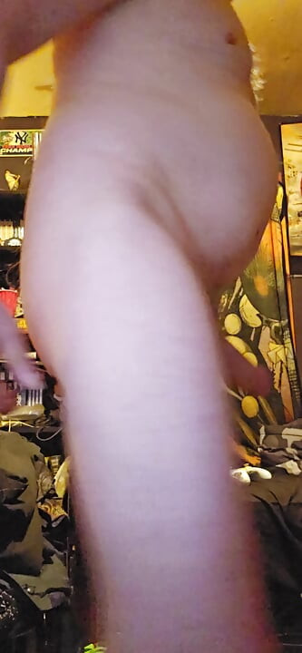 Long stroking my cock