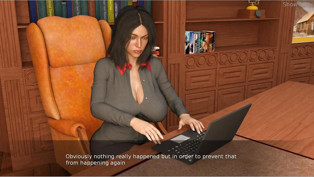 Project hotwife - gameplay - roleplay - office tease and doctor checkup part 1