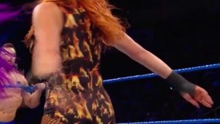 WWE - Becky Lynch heeft een mooie kont