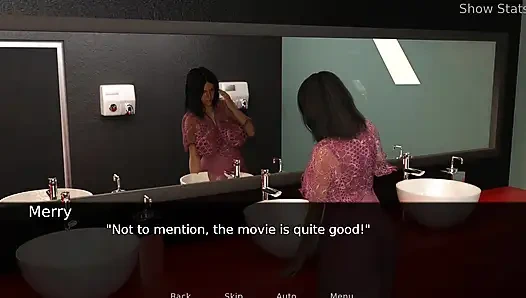 Project hot wife - hampir ngentot di bioskop