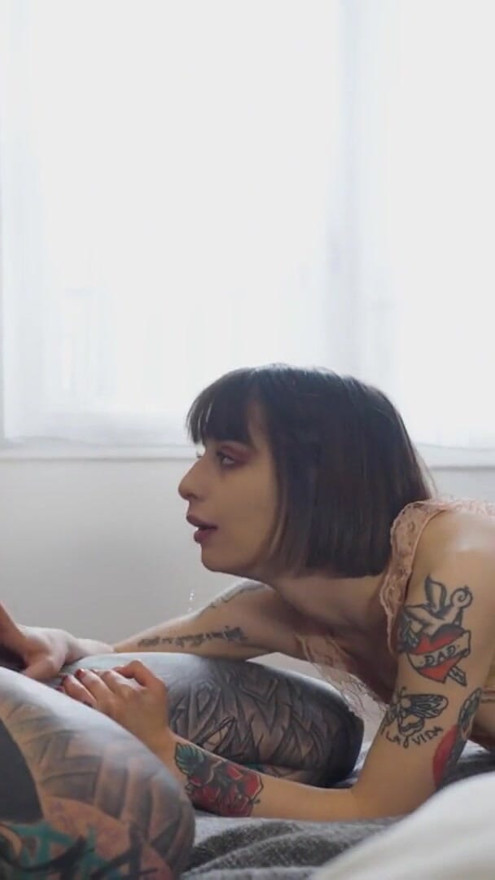 Lesbians Tattooed Friends Loves getting Asshole Gape | Clip 1