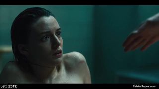 有名人ゲイテ・ジャンセンの全裸で乱暴なセックス映画シーン