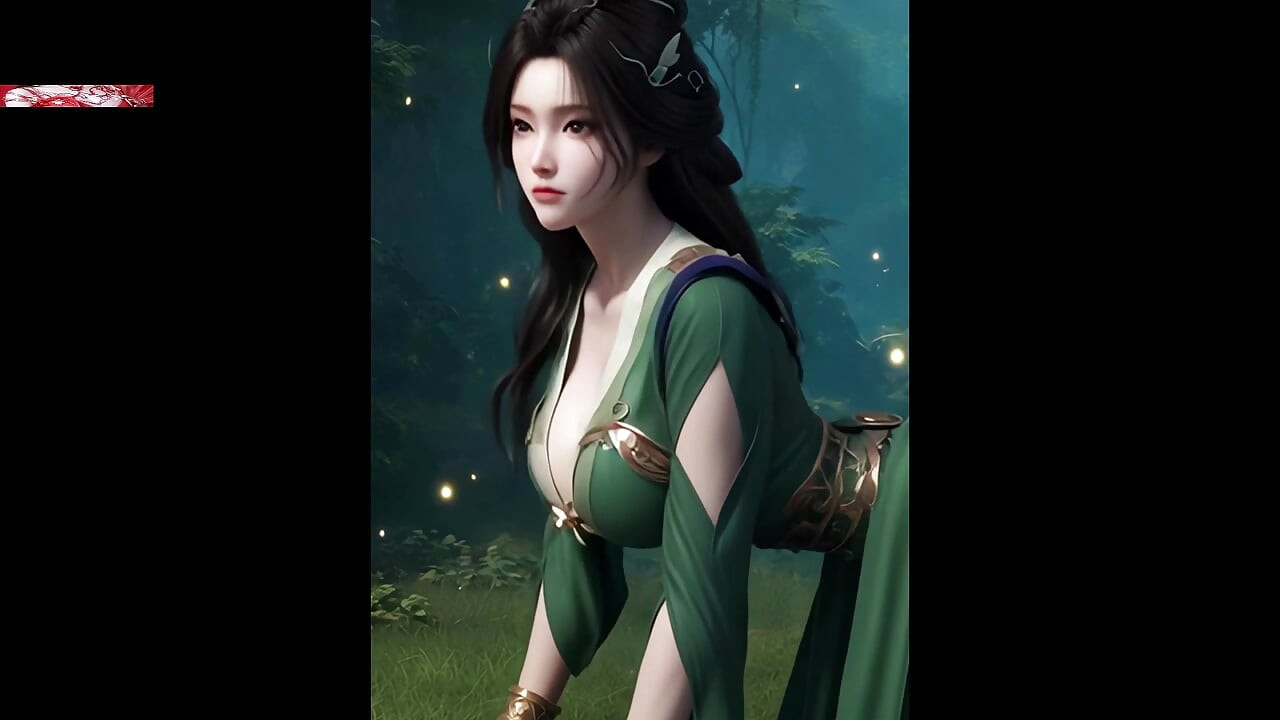 バーチャル誘惑:3D曲線の女神-3Dアニメーション変態
