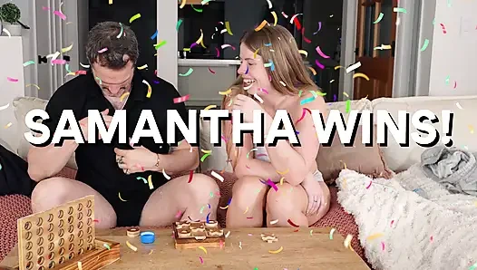 Büyük götlü İskoç porno yıldızı Samantha Joiner Tom Games podcast'inde sikişiyor