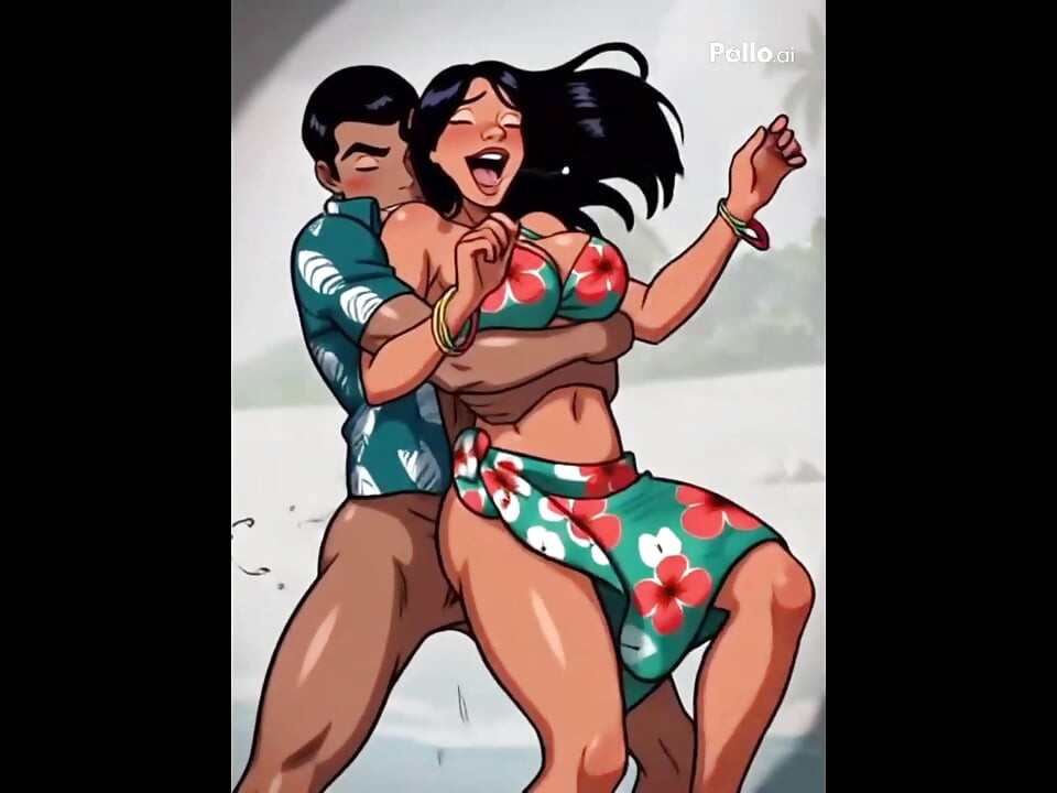 Nani X Lilo cheats on husband with sissy man deep anal sex AI Generated