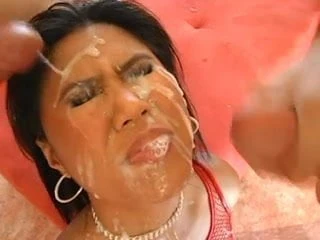 plenty of cum for asian slut