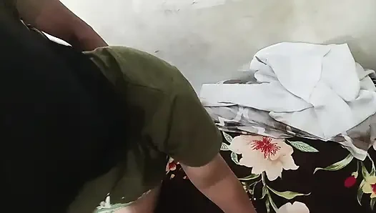 Doctor treatment the patient at her home