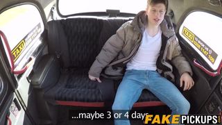 British cougar cabbie is hungry for this huge younger cock