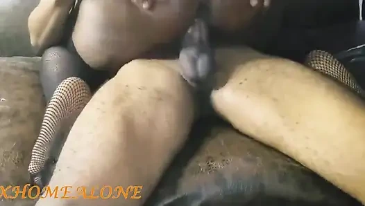 Erotica Romantic Couple Having a Passionate Real Sex at Home - Xxhomealone