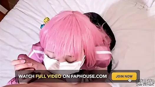 Barefaced Cosplayer Spotlight, unwiderstehlicher Charme führt zu einem intimen privaten Take