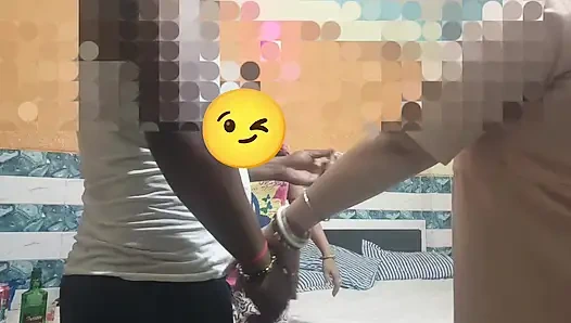 Threesome Nacked Dance before sex at Kolkata