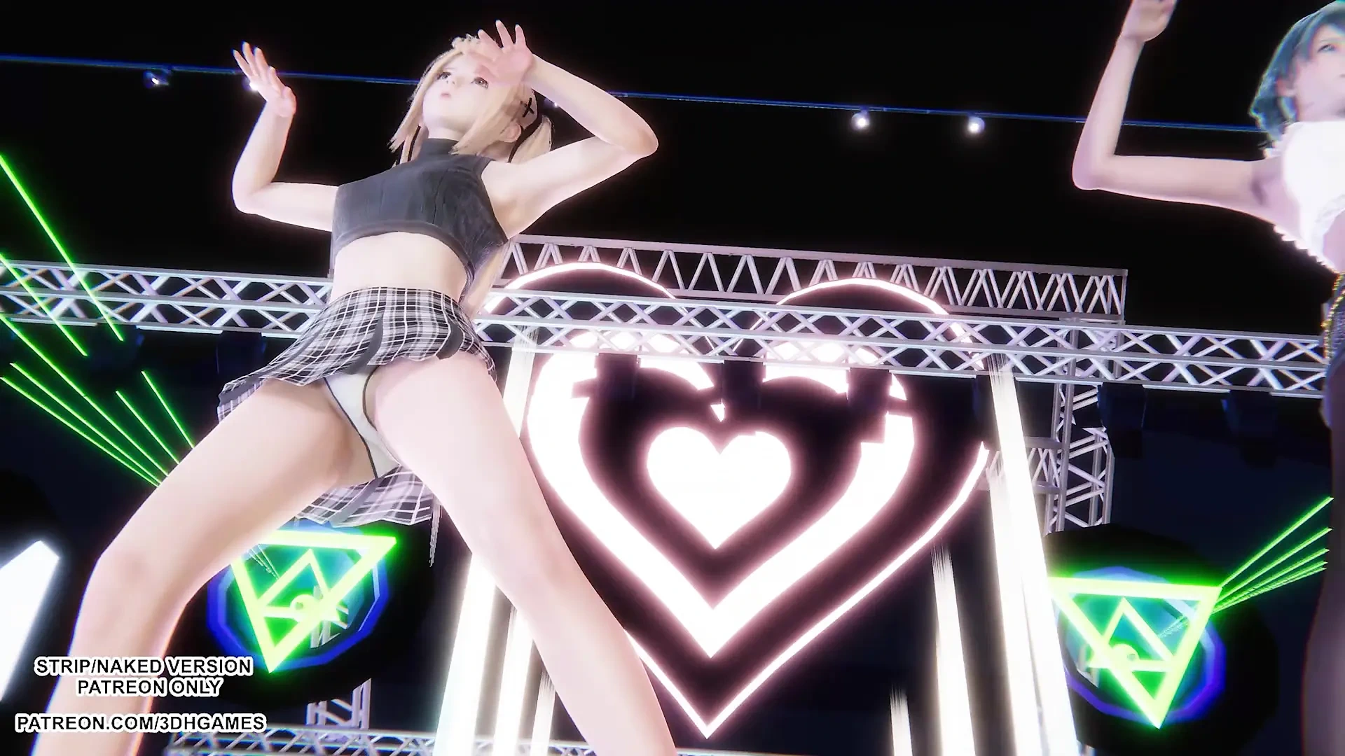 MMD Sunlight Marie Rose Tamaki Sexy Dance Doa Hentai Uncensored 4K 60FPS