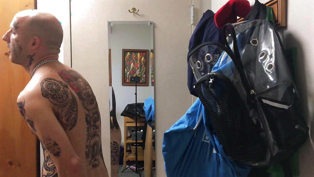 Face Tatted Masturbator