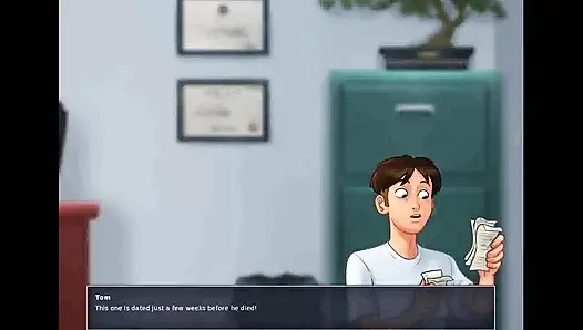 Summertime saga: sie wurden beim ficken im büro, episode 198 erwischt