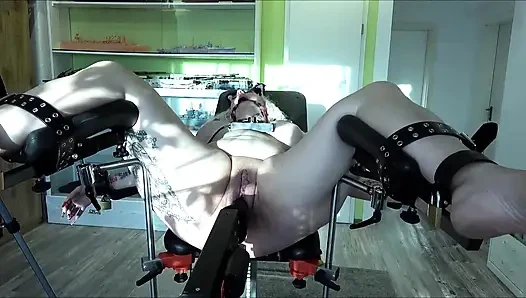 Slave Used on Gynogological Chair