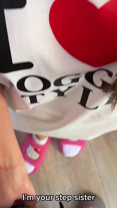 I Seduced My Step Sis When She Wearing "i Love Doggystyle" T-shirt and Missionary Cum Inside Her! | Clip 1