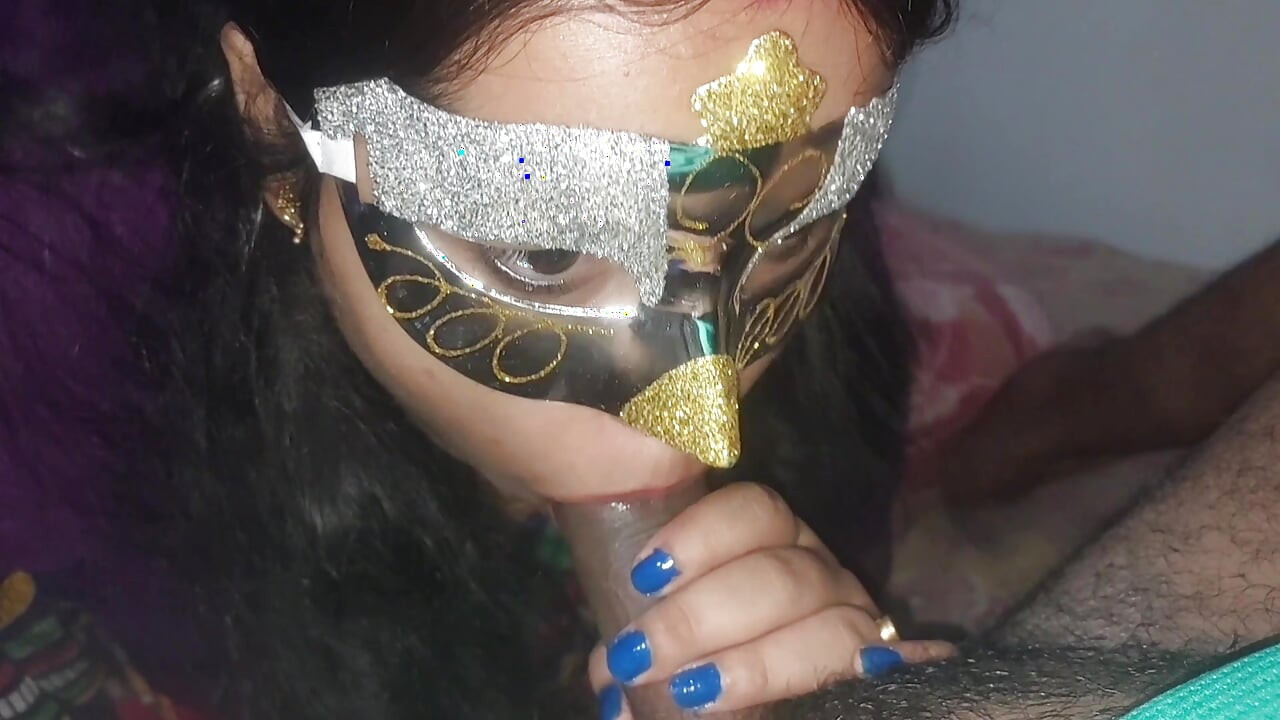 Wife blowjob with face mouth creampic