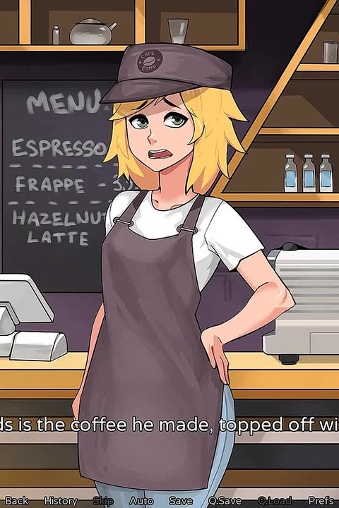 Hazelnut Latte: Blonde Trans Got Caught Doing Inappropriate Things at Work by Her Boss Ep 9