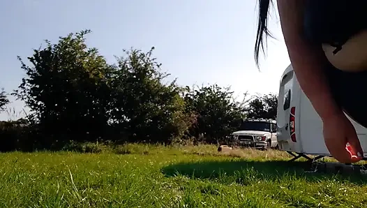 Outdoor games with your fat goddess