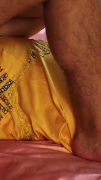 Spectacular moment from "2219 (02) - Amateur French Couple, Clothed Sex, Satin Lingerie, Rimming, Doggystyle"