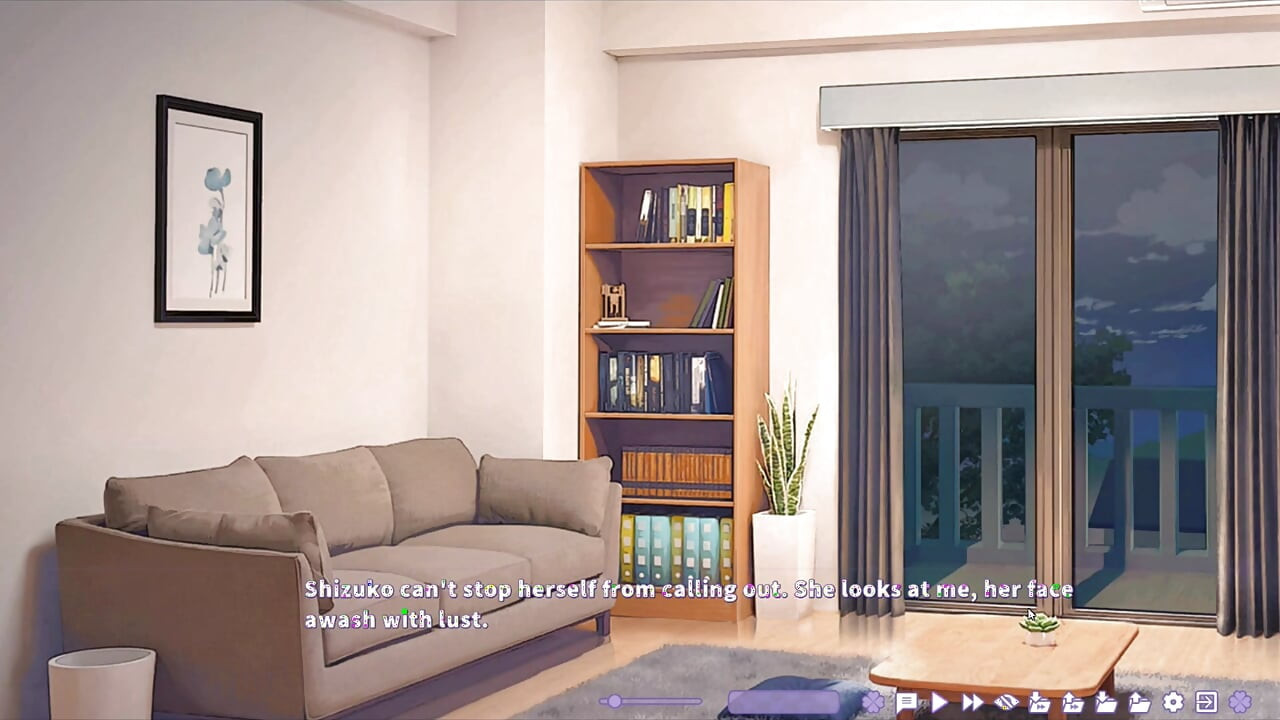 Hentai Game - Summer Clover - Fucking My Coworker Shizuko (Hard Moaning & Creampie)