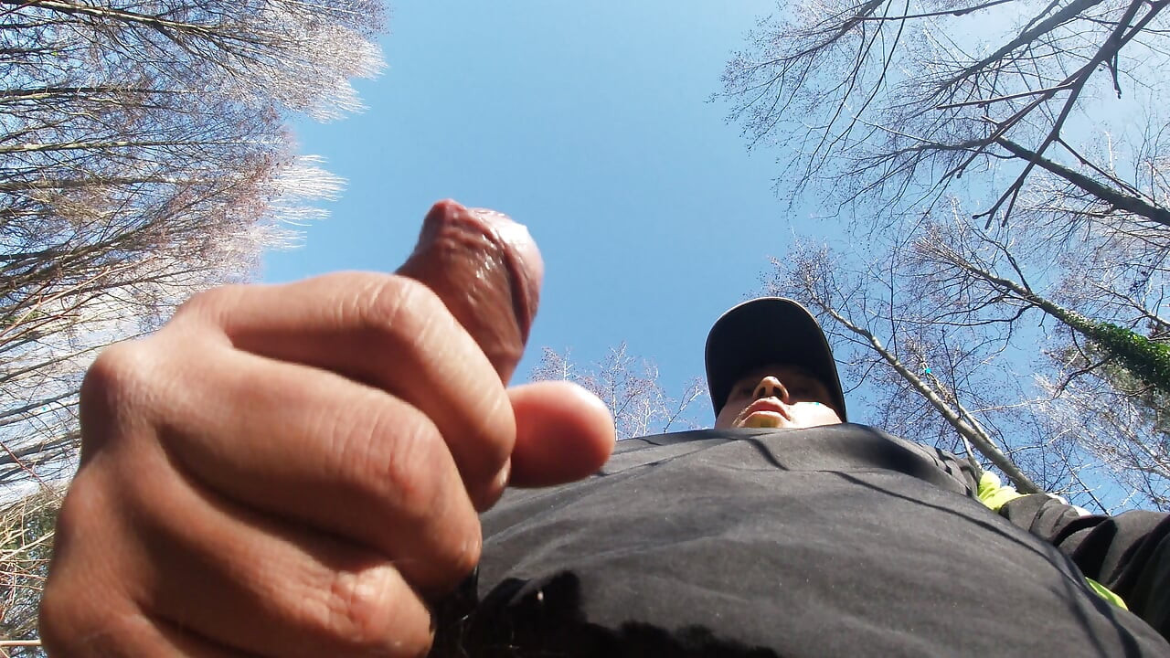 Lost in the forest wearing my jock - I exposed everything Part 1