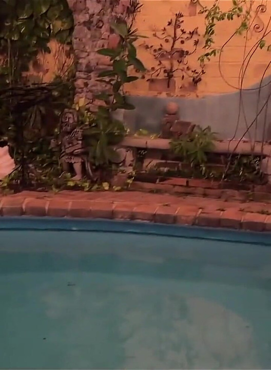 Fucked Poolside and Then on the Bed