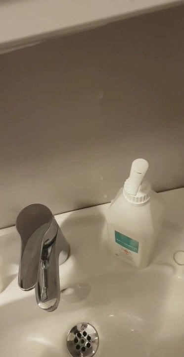 cum in bathroom