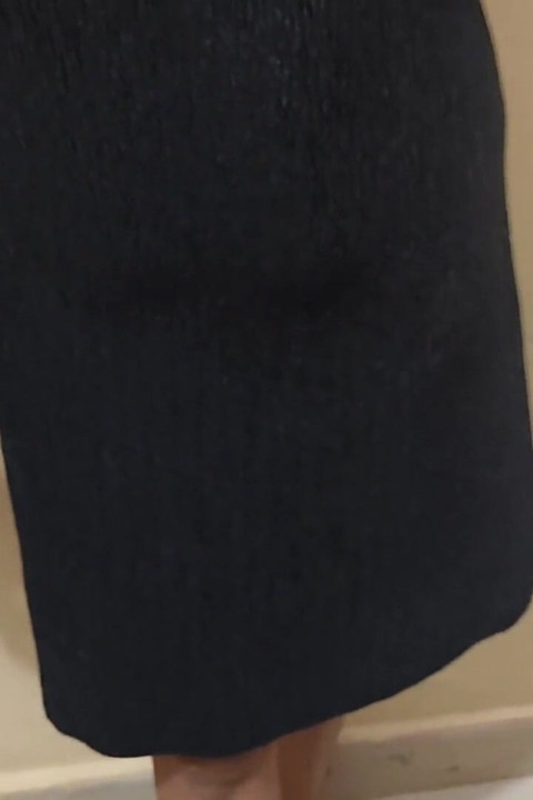 Telugu Anu Aunty in Black Dress Next Level Fucking