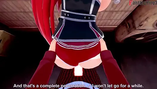 Rias Gremory invites me to have sex after class - DXD NTR Madness