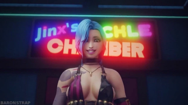 Jinx Is Tickeling Akali