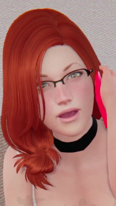She texts her husband about meeting up later... while secretly hooking up on the beach motel.