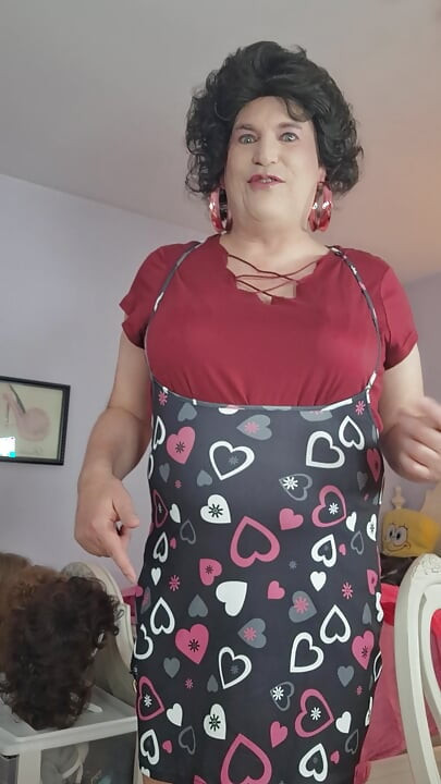 Lingerie show for Daddy and friends story!