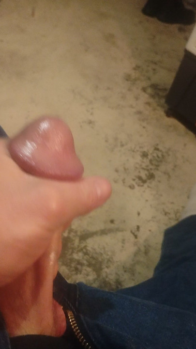 Me horny as hell playing with my cock